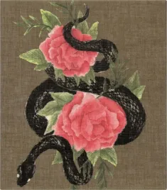 zestaw-kaweco-x-2025-notes-snake-roses-l-13x21cm-w-linie-dlugopis-w