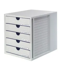 zestaw-5-szufladek-system-box-a4-szary