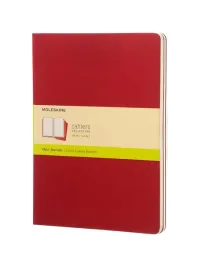 zestaw-3-zeszytow-cahier-xl-19x25cm-gladki-120-stron-cranberry-red