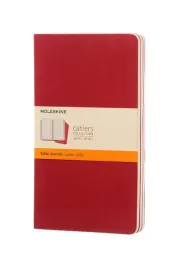 zestaw-3-zeszytow-cahier-l-13x21cm-w-linie-80-stron-cranberry-red