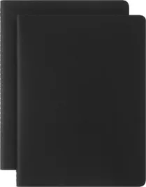 zestaw-2-zeszytow-moleskine-smart-cahier-xl-19x25cm-w-linie-czarny