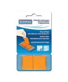 zakladki-indeksujace-donau-pp-1x50-pomaranczowe