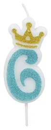 swieczka-party-go-cyfra-6-68cm-niebieska-12szt