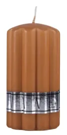 swieca-slupek-ryflowana-donau-home-wave-70x130mm-karmelowy