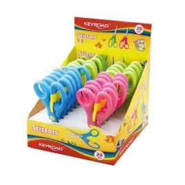 nozyczki-szkolne-keyroad-12-cm-z-blokada-display-mix-kolorow-20szt