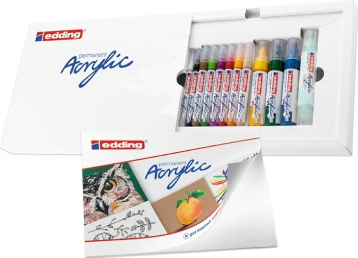 marker-akrylowy-125-edding-12-kolorow-marka-edding