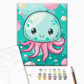 malowanie-po-numerach-brushme-30x40-cm-kids-wesola-meduza-1szt