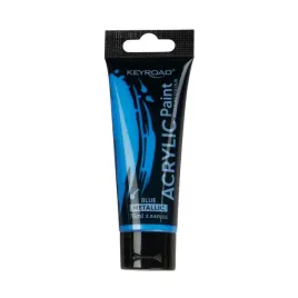 farba-akrylowa-keyroad-metaliczna-75ml-tubka-niebieska