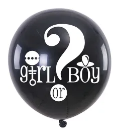 balon-z-konfetti-party-go-girl-or-boy-90cm-czarny-12szt