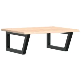 polka-scienna-pod-umywalke-stal-i-lite-drewno-debowe