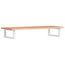polka-scienna-pod-umywalke-stal-i-lite-drewno-debowe