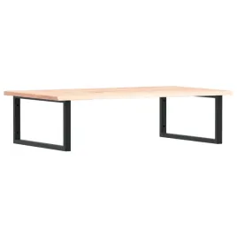polka-scienna-pod-umywalke-stal-i-lite-drewno-debowe