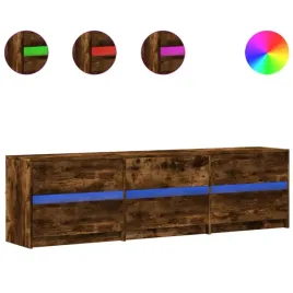 szafka-pod-tv-z-led-przydymiony-dab-180x34x50-cm