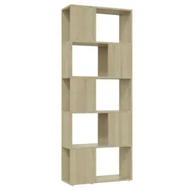 regal-na-ksiazki-przegroda-dab-sonoma-60x24x155-cm