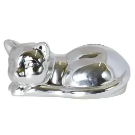 skarbonka-kot-lezacy-srebrny-16cm