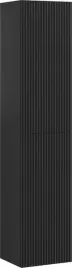 mexen-rivel-slupek-lazienkowy-35-cm-2-drzwi-ryflowany-czarny-mat