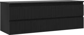 mexen-rivel-szafka-lazienkowa-140-cm-z-blatem-2-szuflady-czarna-mat
