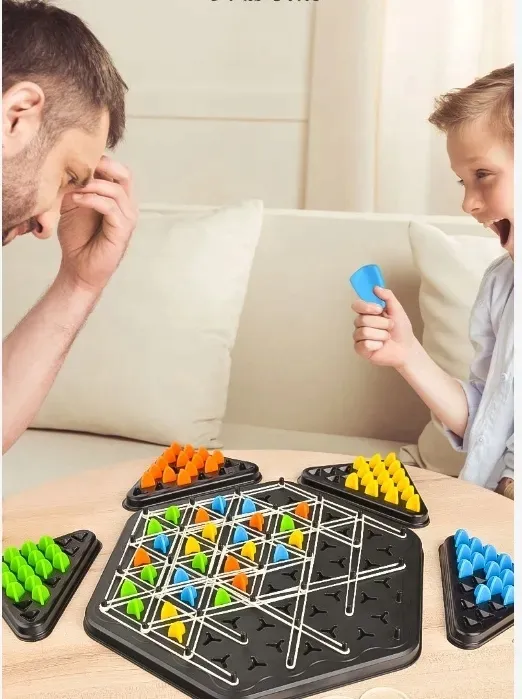 triangle-chess-board-game-interactive-pegboard-game-desktop-board-games-stan-nowy