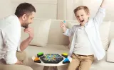 triangle-chess-board-game-interactive-pegboard-game-desktop-board-games-stan-opakowania-oryginalne