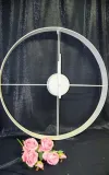 zegar-scienny-simplicity-79cm-bialy-stan-nowy