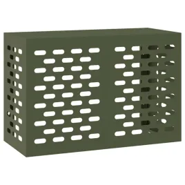 pokrywa-do-klimatyzatora-oliwkowy-90-x-40-x-60-cm-stal