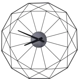 zegar-scienny-metalowy-czarny-fi-60-cm