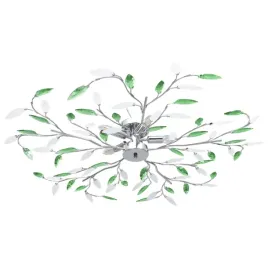 lampa-sufitowa-listki-z-krysztalkow-akrylowych-5-zarowek-e14
