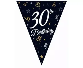girlanda-papierowa-30th-birthday-urodziny-czarna