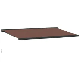 recznie-zwijana-markiza-brazowa-500x300-cm