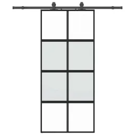 drzwi-przesuwne-z-zestawem-okuc-czarne-90x205cm-szklo-hartowane