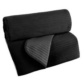 narzuta-welwetowa-velvet2-220x240-czarna-pikowana-w-geometryczny-wzor
