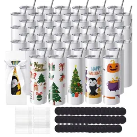 kubki-do-sublimacji-proste-20-oz-stal-nierdzewna-biale-zestaw-50-sztuk