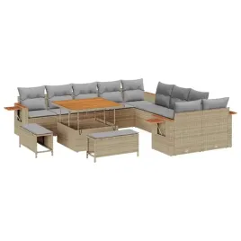 zestaw-sof-na-ogrod-z-poduszka-13-pcs-bezowy-polirattan