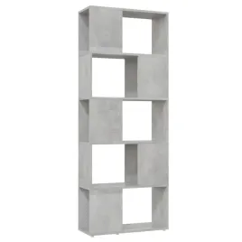 regal-na-ksiazki-przegroda-szarosc-betonu-60x24x155-cm