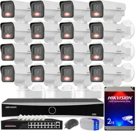 monitoring-hikvision-16-kamer-ip-4mpx-smart-hybrid-light-zewnetrzny-hdd-2tb