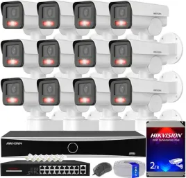 monitoring-hikvision-12-kamer-ip-4mpx-smart-hybrid-light-zewnetrzny-hdd-2tb