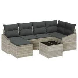 zestaw-sof-na-ogrod-7-pcs-jasnoszary-polirattan