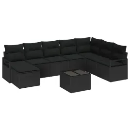 zestaw-sof-na-ogrod-9-pcs-czarny-polirattan