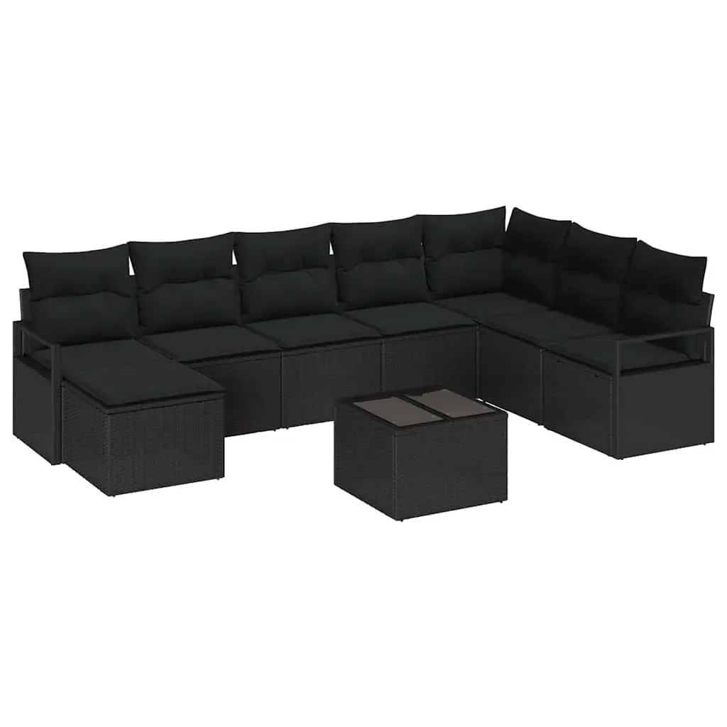 zestaw-sof-na-ogrod-9-pcs-czarny-polirattan