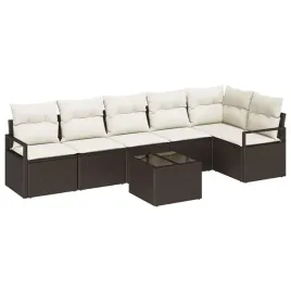 zestaw-sof-na-ogrod-7-pcs-brazowy-polirattan
