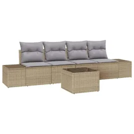 zestaw-sof-na-ogrod-5-pcs-bezowy-i-jasnoszary-55-x-55-x-37-cm