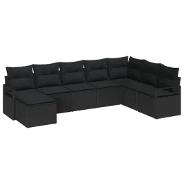 zestaw-sof-na-ogrod-8-pcs-czarny-polirattan