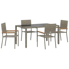 zestaw-do-jadalni-w-ogrodzie-5-pcs-szary-150-x-90-x-75-cm
