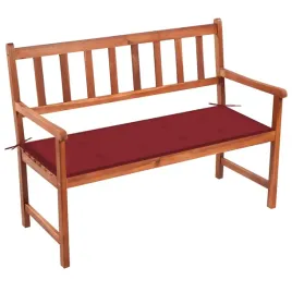 lawka-ogrodowa-z-poduszka-120-cm-drewno-akacjowe