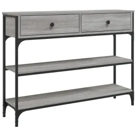 stolik-konsolowy-szary-dab-sonoma-100-x-25-x-75-cm