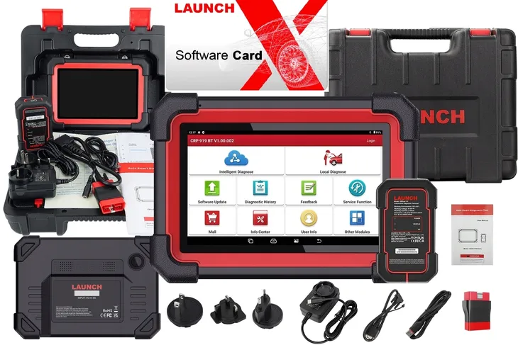 LAUNCH CRP 919E BT CANFD Tester diagnostyczny OBD2 TABLET J.PL DEALER