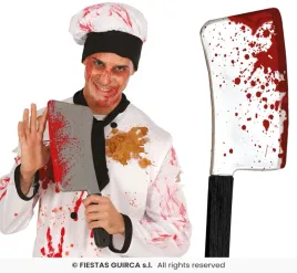 tasak-zakrwawiony-rzeznika-noz-krwawa-bron-rzeznik-halloween