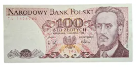 stary-banknot-kolekcjonerski-polska-100-zl-1988