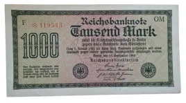 stary-banknot-niemcy-1000-marek-1922