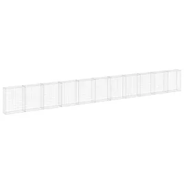 kosz-gabionowy-z-pokrywami-stal-galwanizowana-900x30x100-cm-srebrny